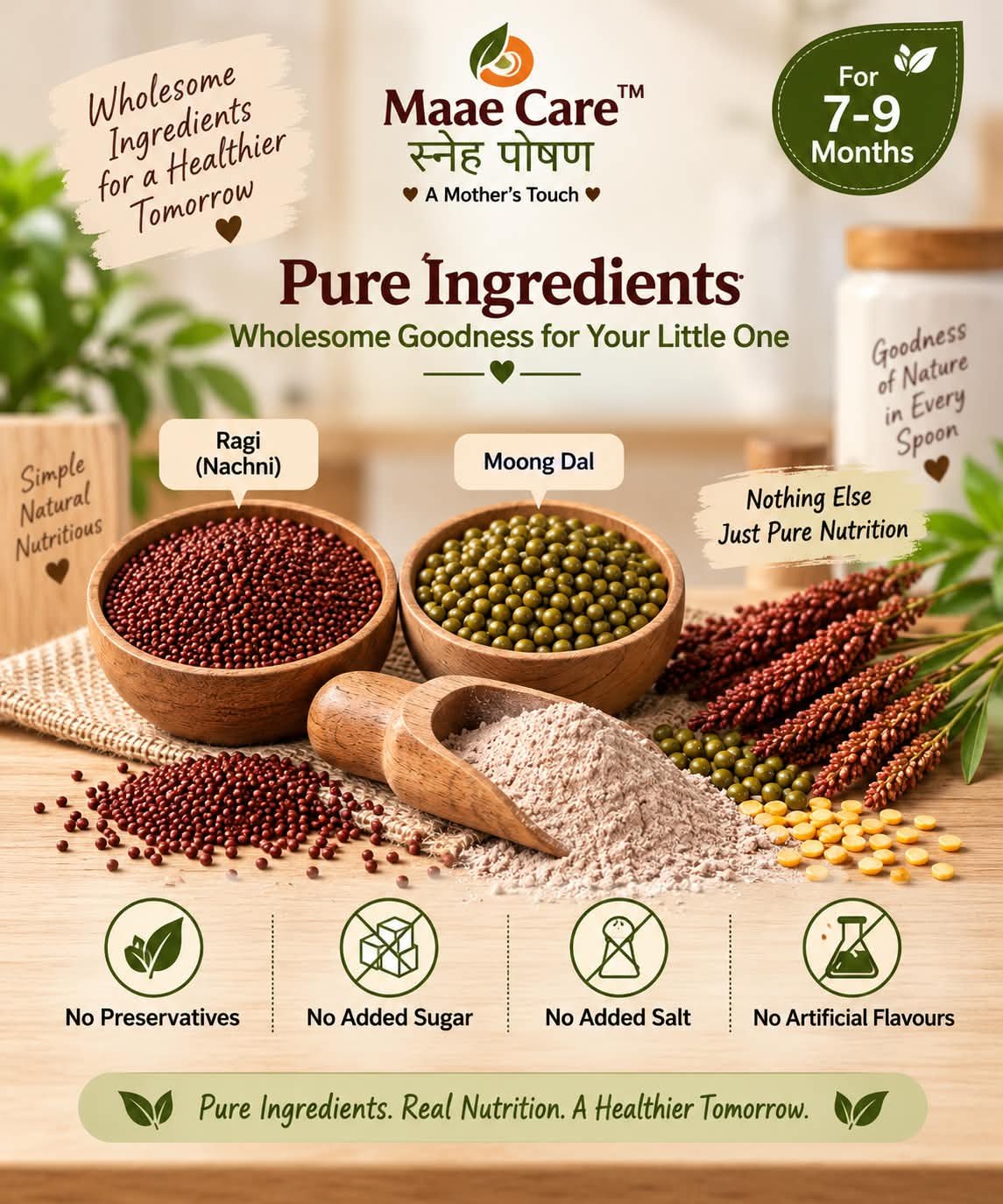 Ragi and Moong Dal Powder - Image 6