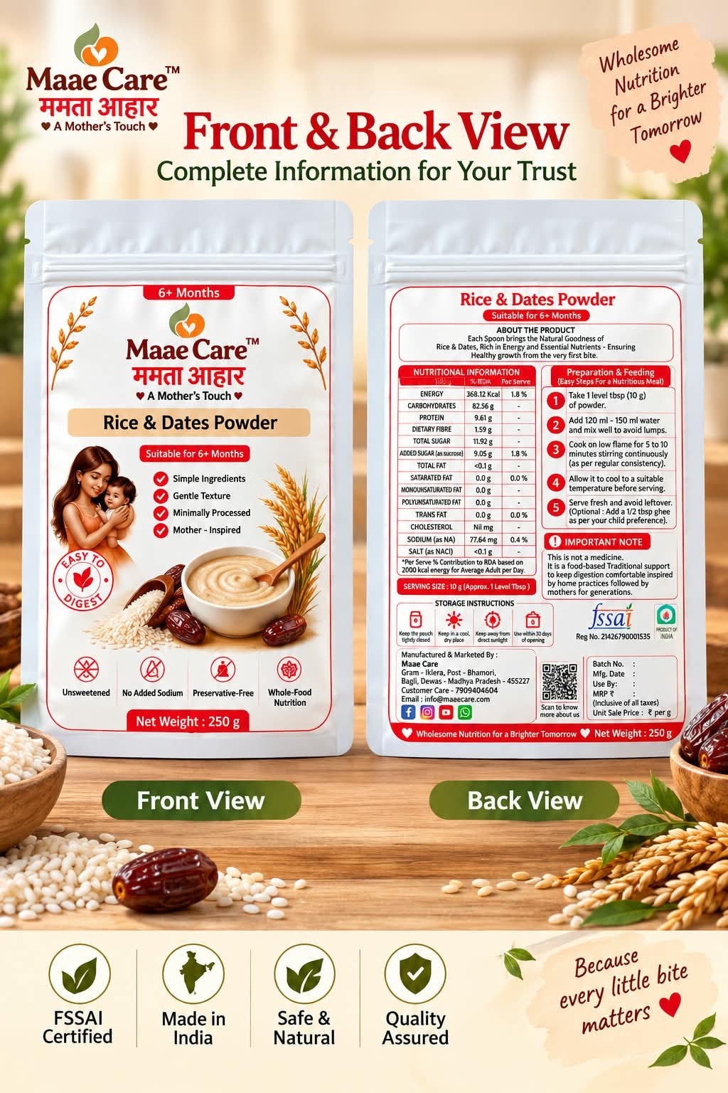 Rice And Dates Powder - Image 3