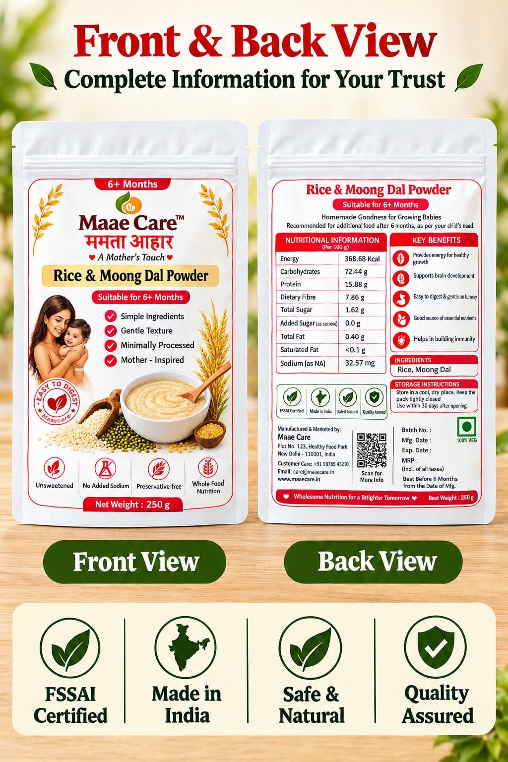 Rice And Moong Dal Powder - Image 8