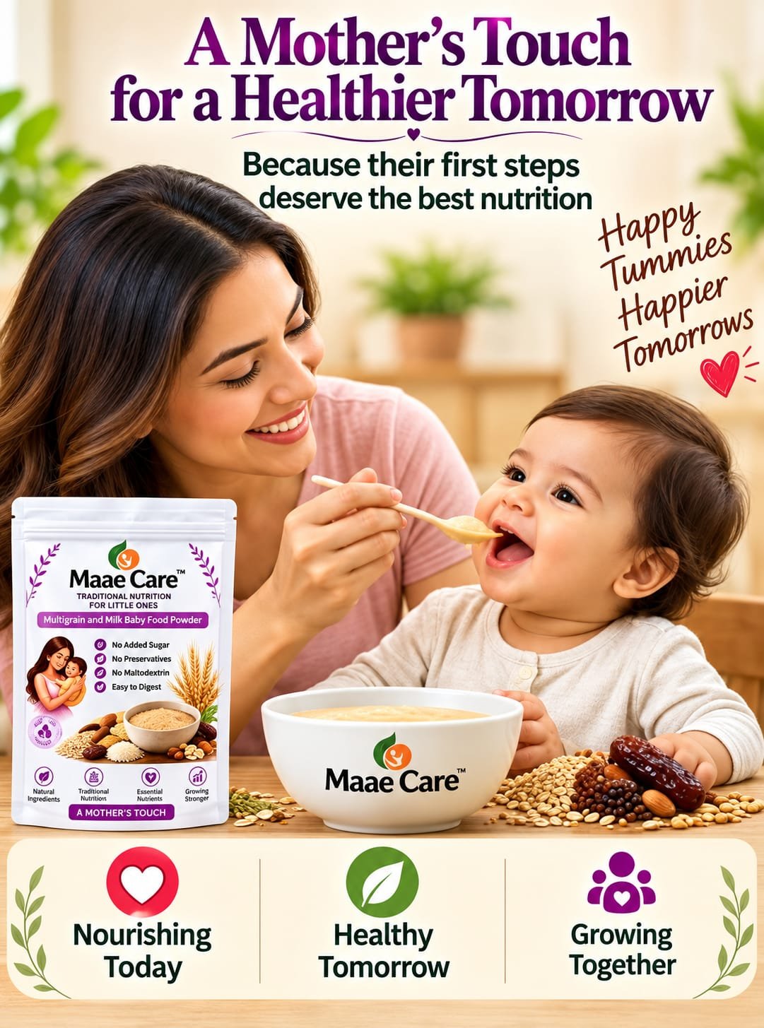 Multigrain and Dry Fruits Powder - Image 3