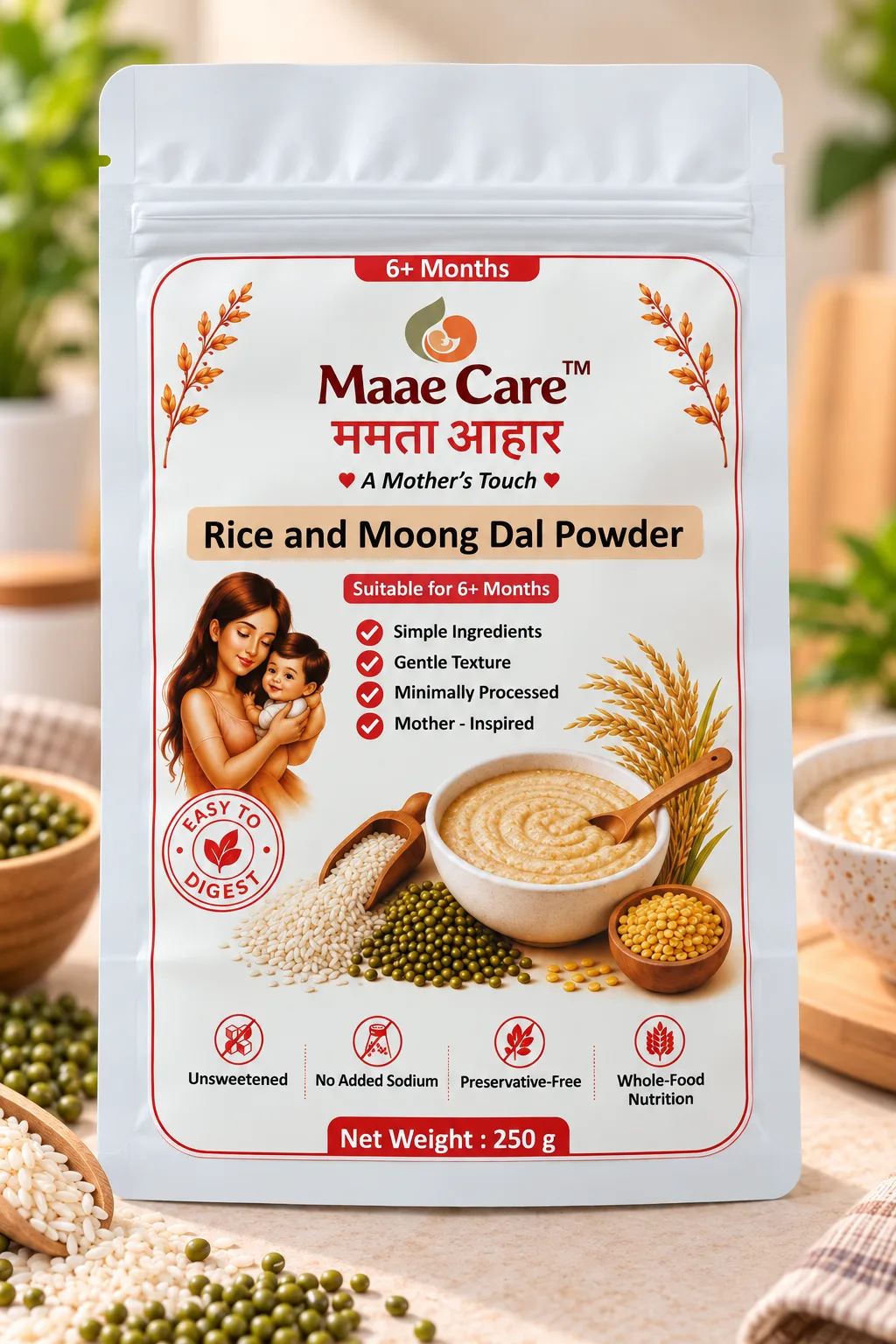 Rice And Moong Dal Powder
