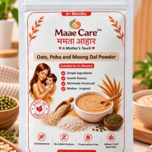 Oats, Poha and Moong Dal Powder